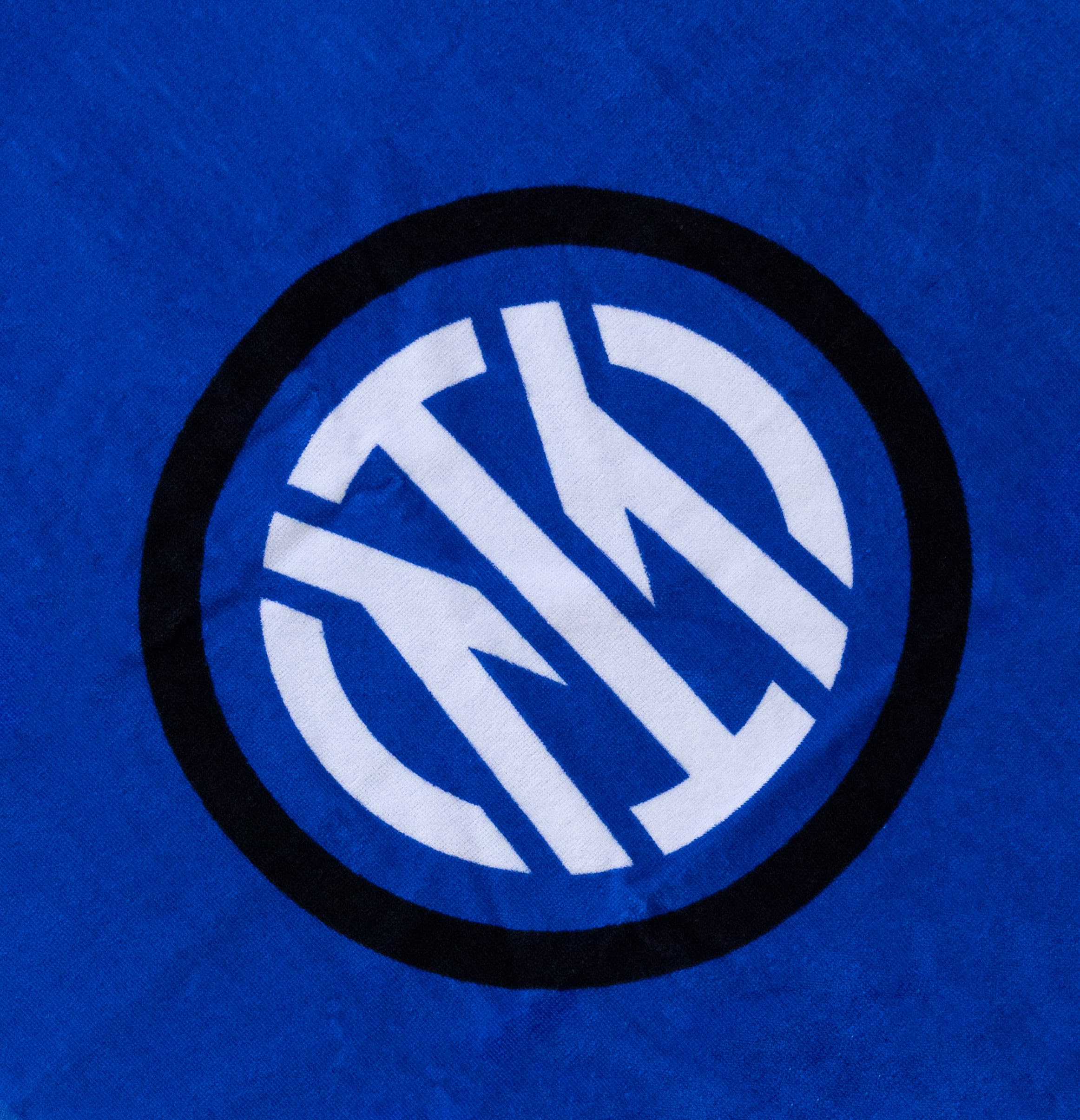 Inter Beach Towel, Beach or Pool Towel, 100% Cotton, 70 x 140 cm or 90 x 170 cm, Official Product