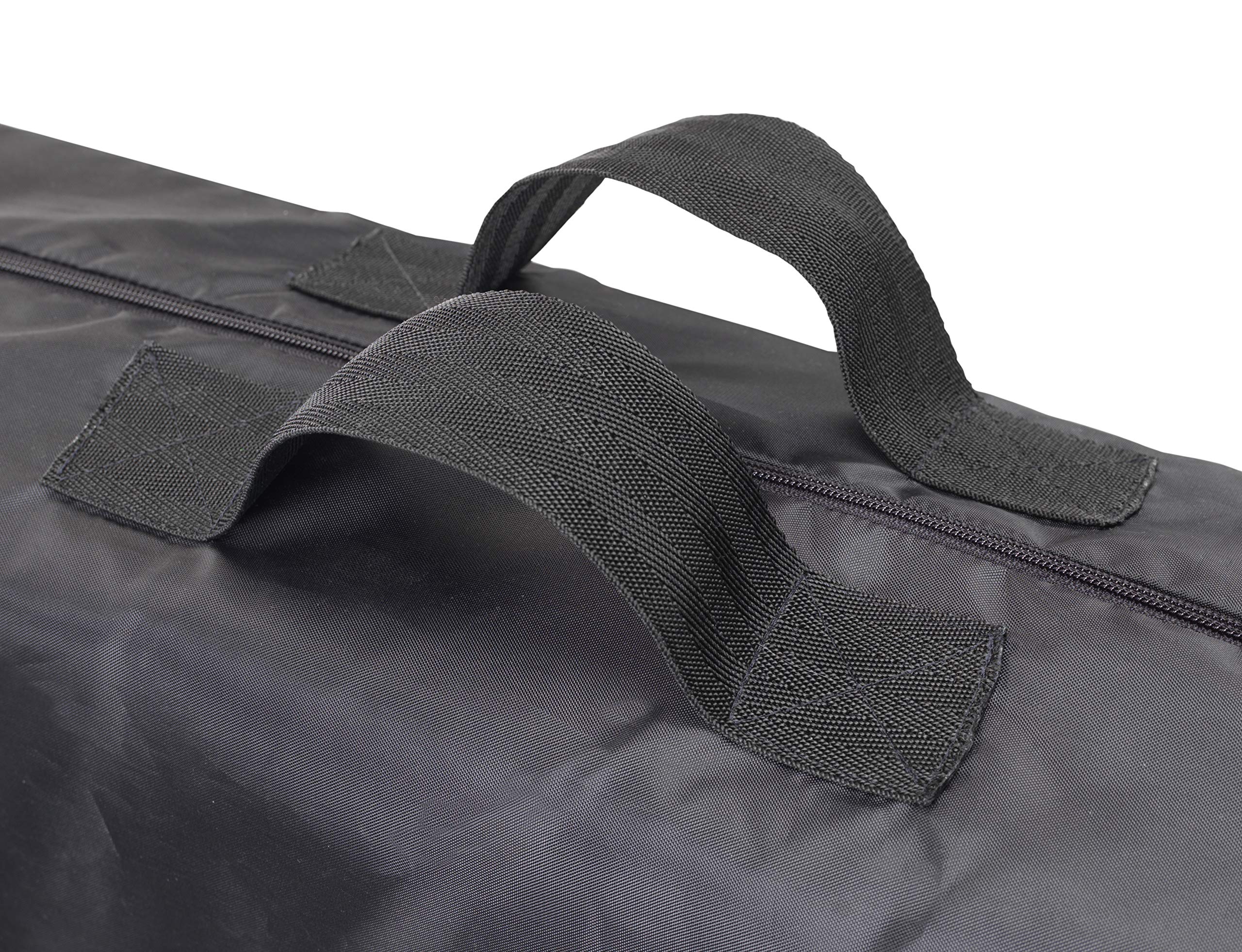 Mattress Storage Carry Bag with Zipper and Handle by Direct Manufacturing – multiple sizes, reusable and washable (90cm x 200cm x 25cm)