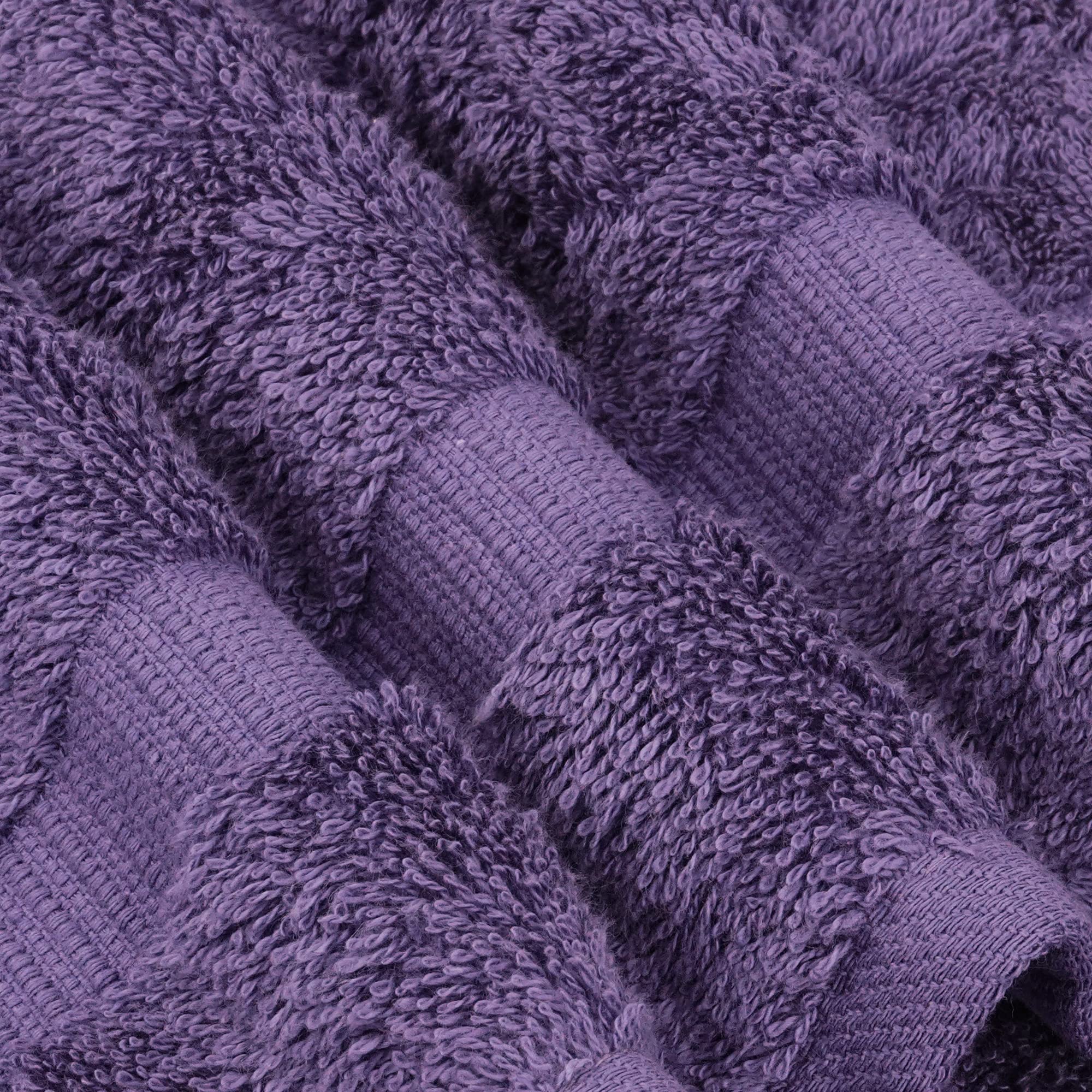 Chakir Turkish Linens | Hotel & Spa Quality 100% Cotton Premium Turkish Towels | Soft & Absorbent (8-Piece Towel Sets, Plum)