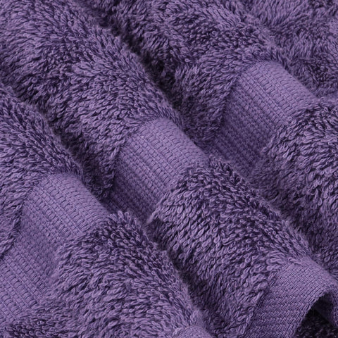 Chakir Turkish Linens | Hotel & Spa Quality 100% Cotton Premium Turkish Towels | Soft & Absorbent (8-Piece Towel Sets, Plum)