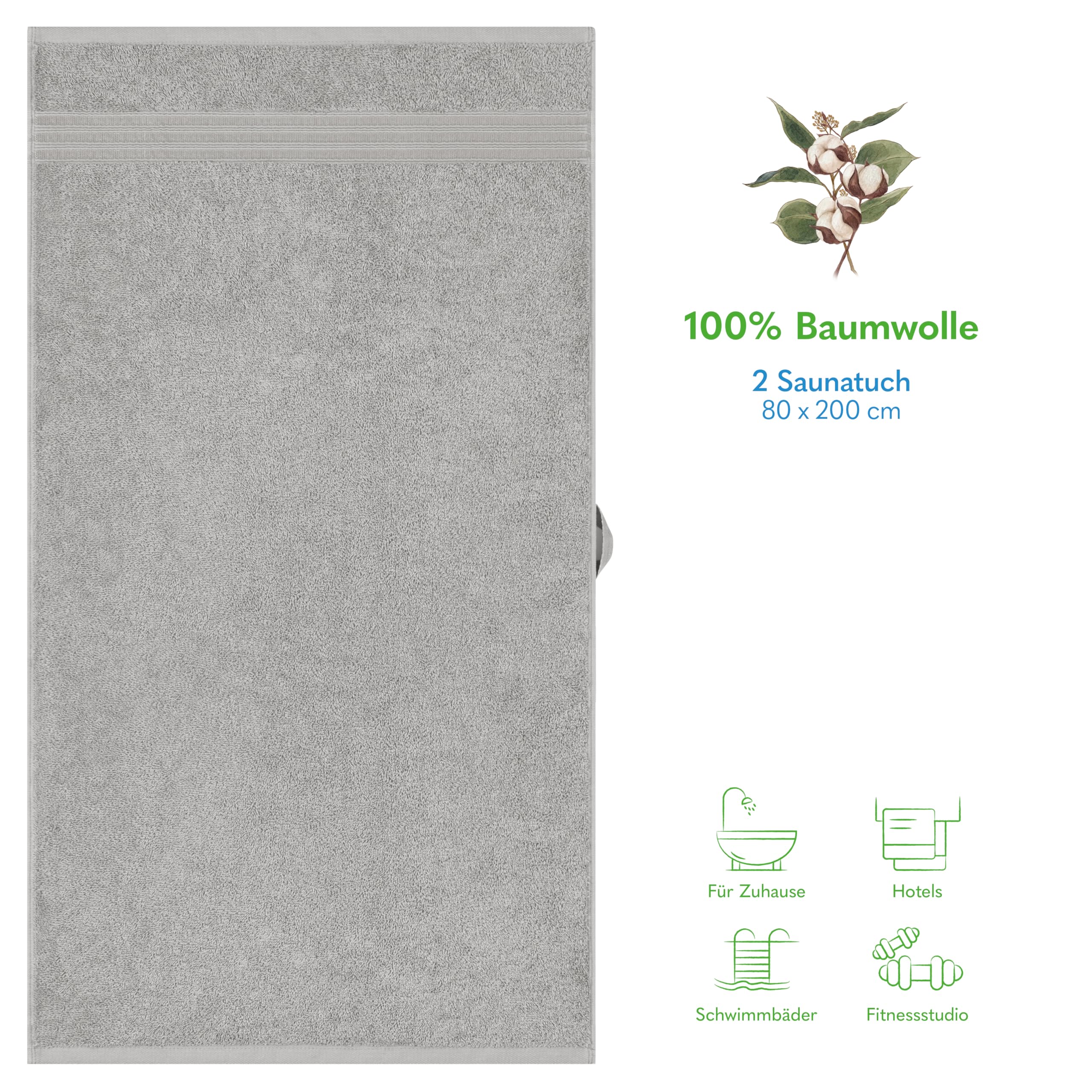 Hammetex Bathrobe 100% Cotton Unisex for Men and Women Quality 400 g/m² Quality Soft Absorbent Terry Towelling Bathrobe for Couples with Pockets