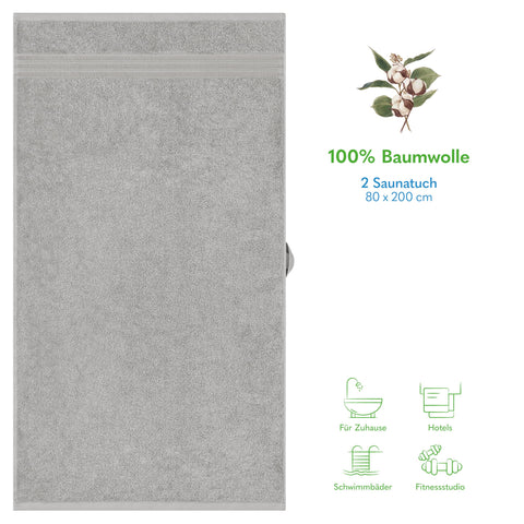 Hammetex Bathrobe 100% Cotton Unisex for Men and Women Quality 400 g/m² Quality Soft Absorbent Terry Towelling Bathrobe for Couples with Pockets