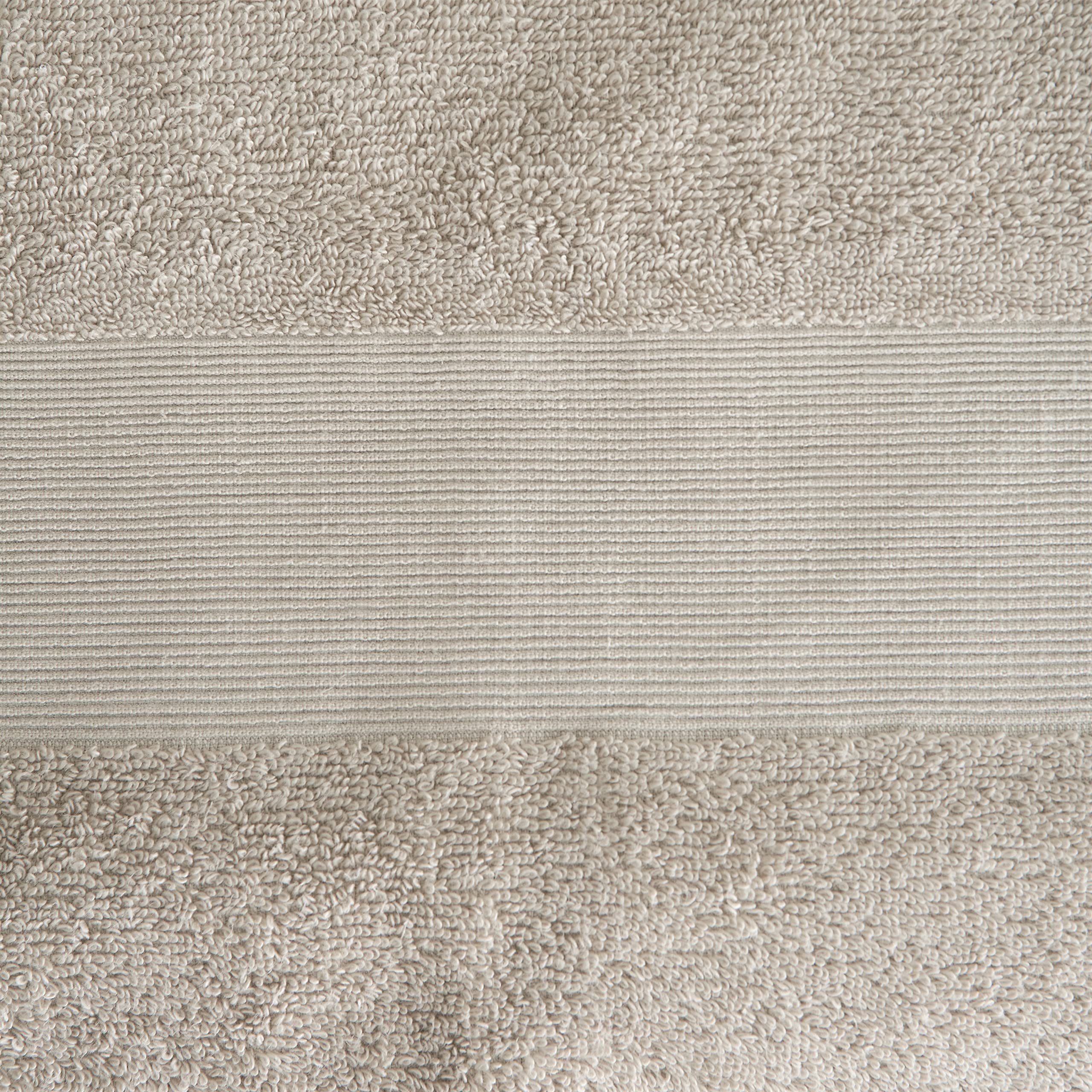 Catherine Lansfield Bathroom Anti-Bacterial Cotton Face Cloth Pair Natural TW/55660/W/FC2/NT