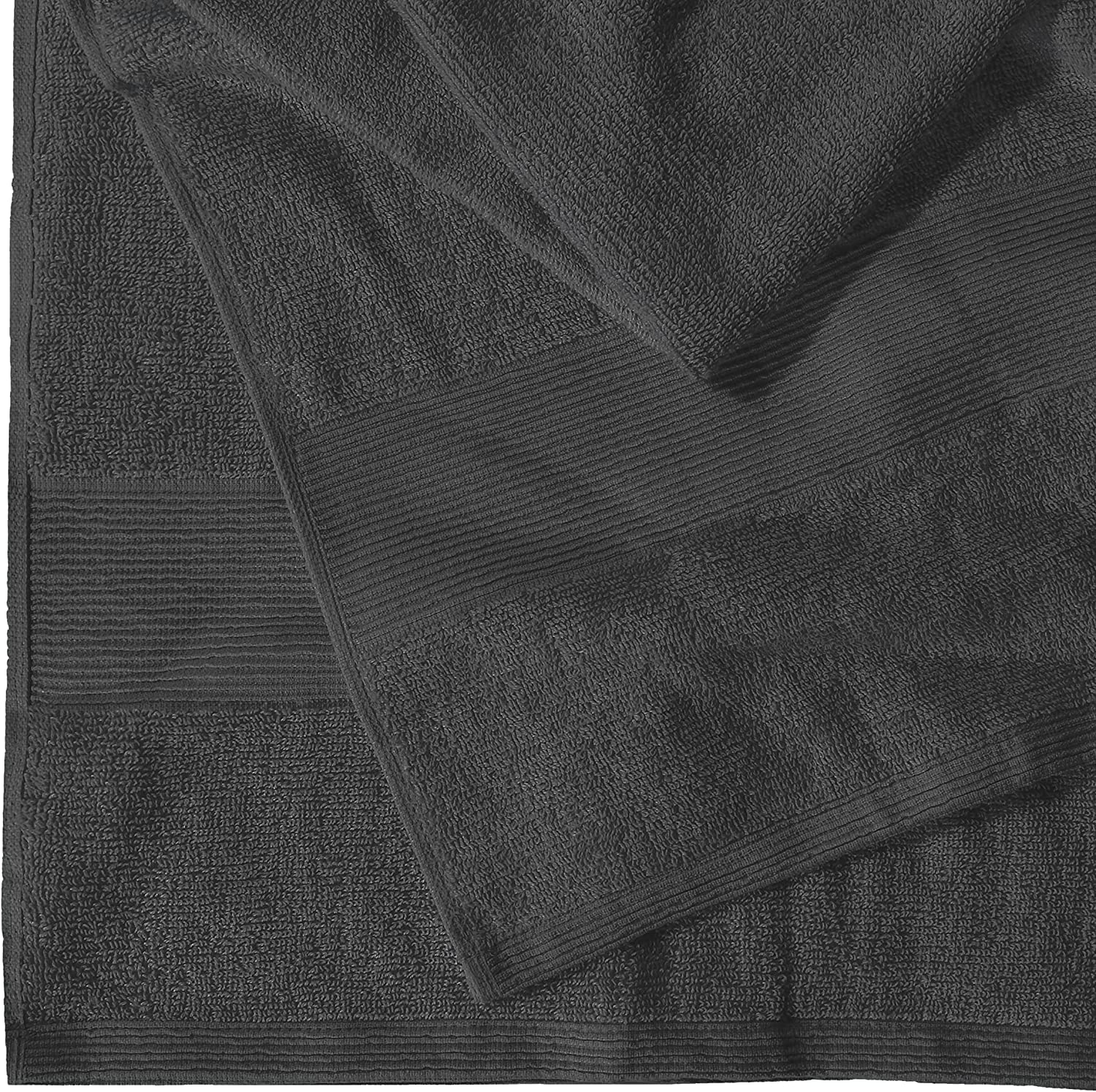 Textile Do Extra Large Super Jumbo Bath Sheet Towel 100% Egyptian Cotton XL Bath Sheets(100 x 200 cm-600 GSM) (Charcoal)