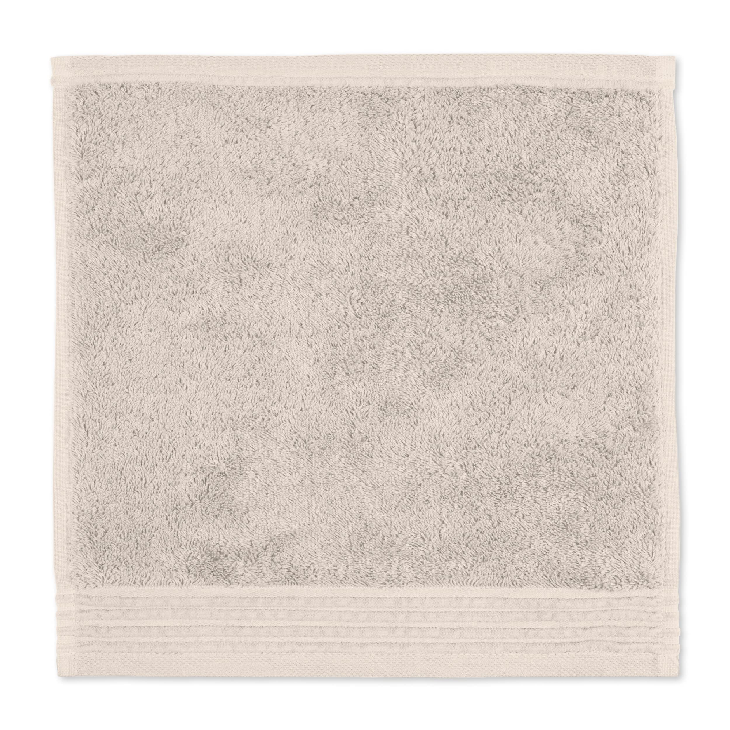 Möve Loft soap cloth 30 x 30 cm made of 100% cotton (Spinair), papyrus