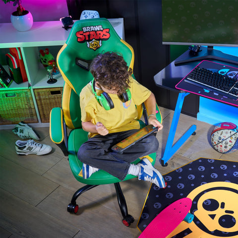 Subsonic Brawl Stars Gaming Office Chair Leon Official Licence Kids