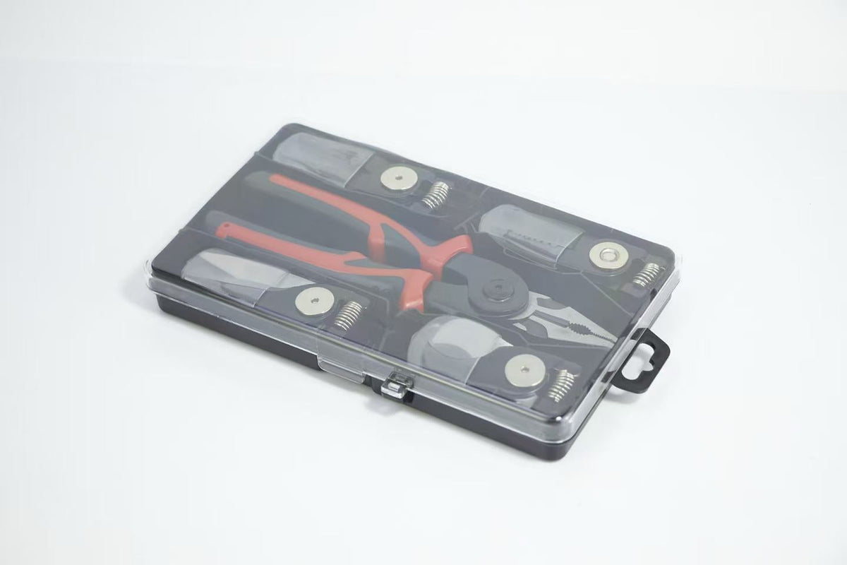 Versatile Plier with 5 Interchangeable Heads