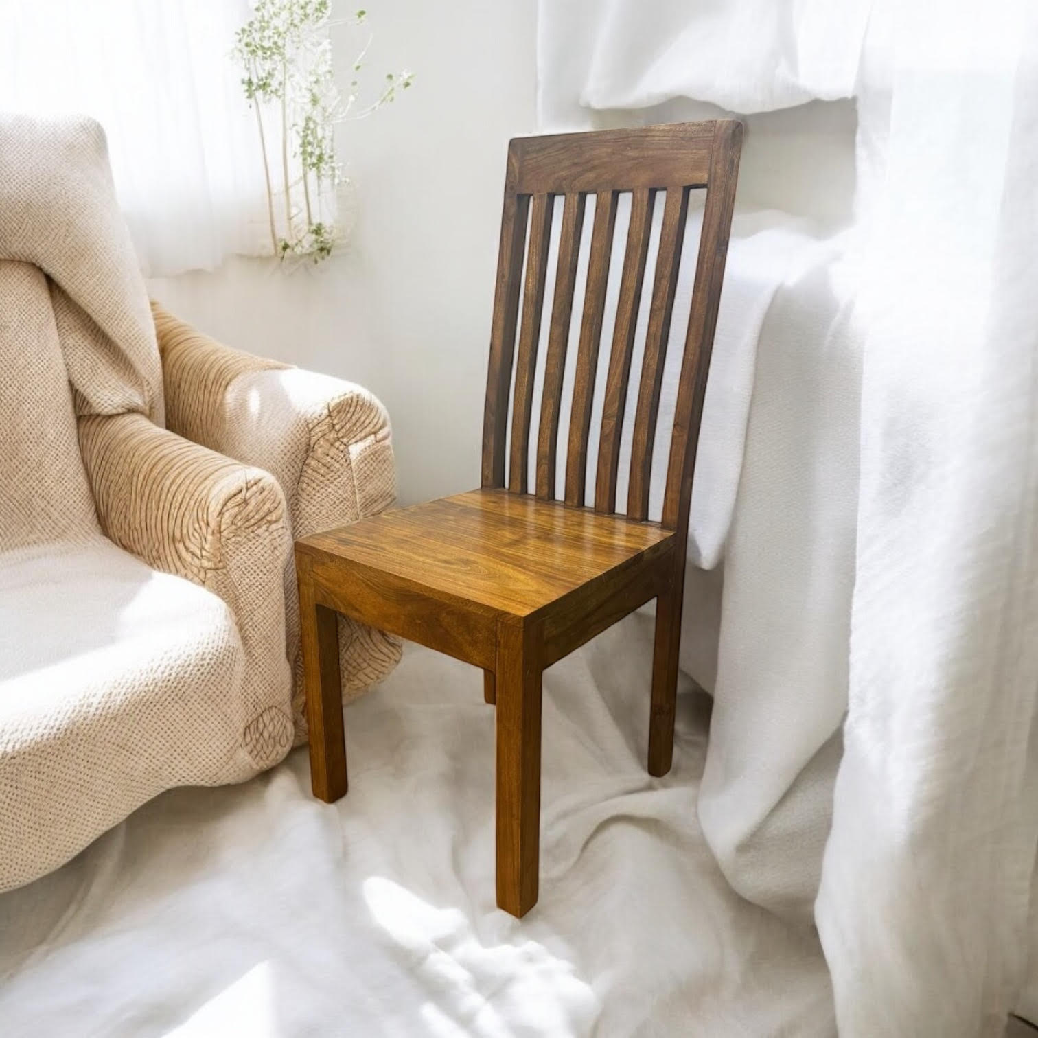 105CM WOODEN CHAIR