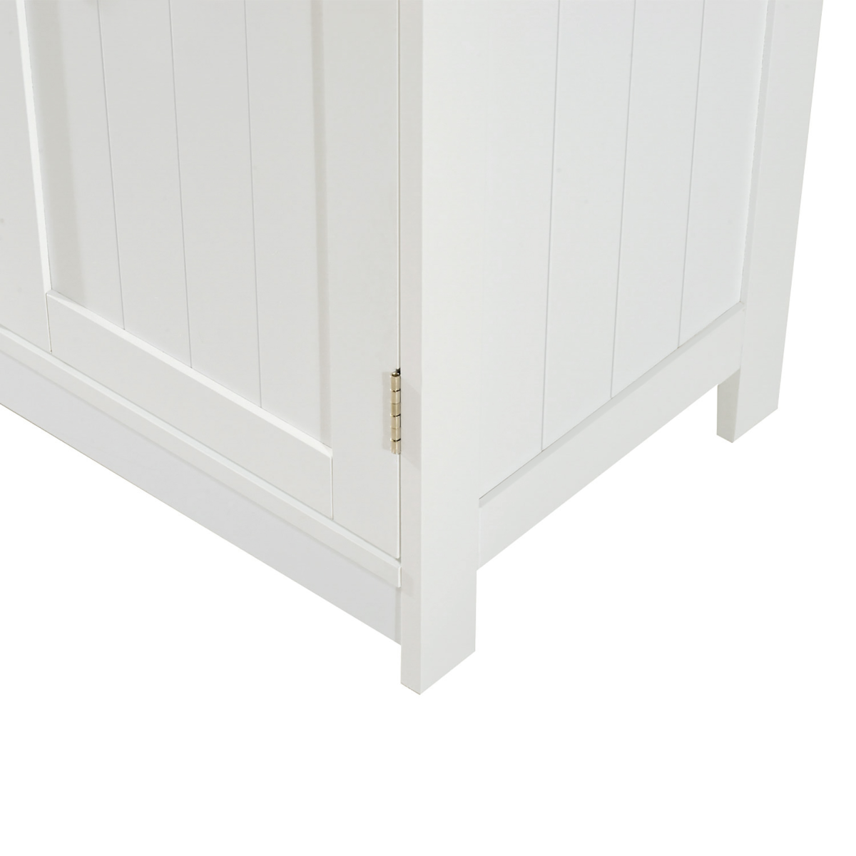 HOMCOM Basin Sink Vanity Cabinet Toilet Bathroom Shelf Door Storage Wooden