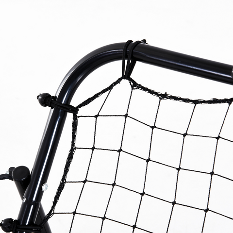 Rebounder Net Kids Adults Football Training Aid Practice Adjustable  HOMCOM