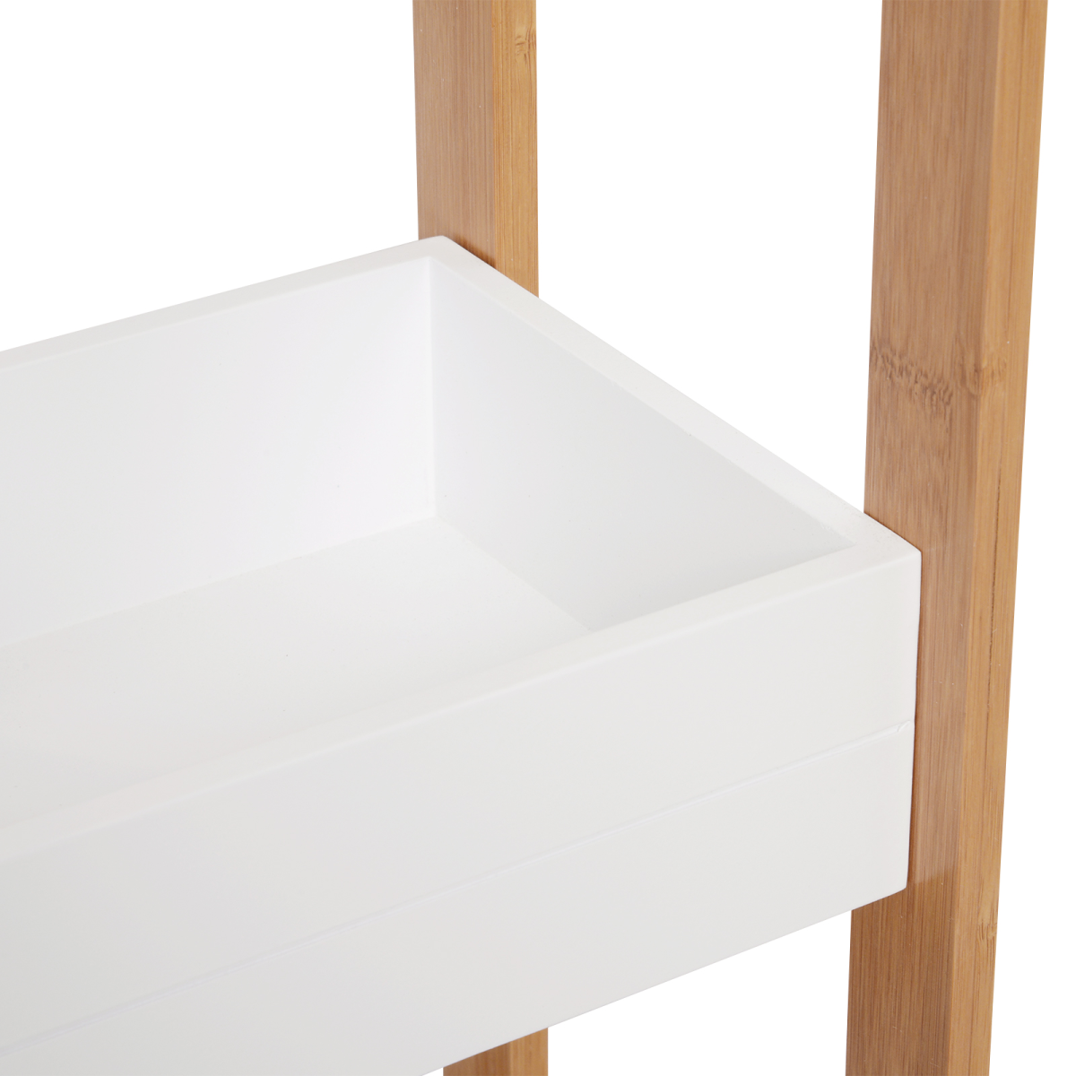 Bathroom Shelves, 3-Tier-Bamboo