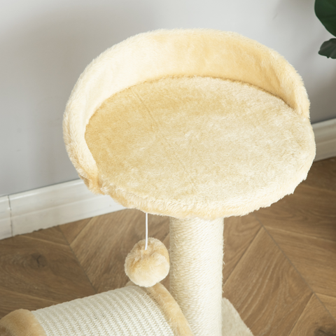 Cat Tree Kitten Scratching Scratcher Cosy Sisal Home Play Rest Activity Exercise