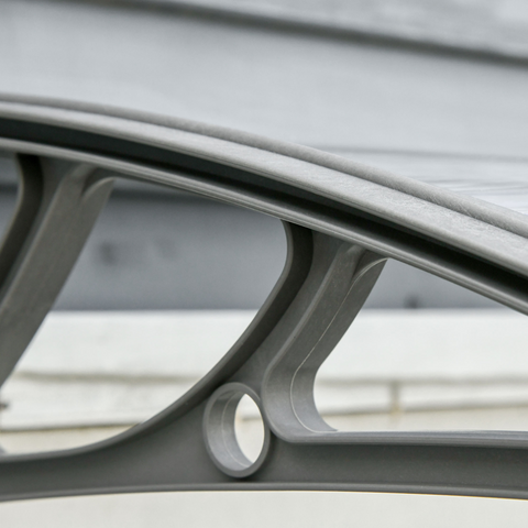 Door Canopy Awning Outdoor Window Rain Clear