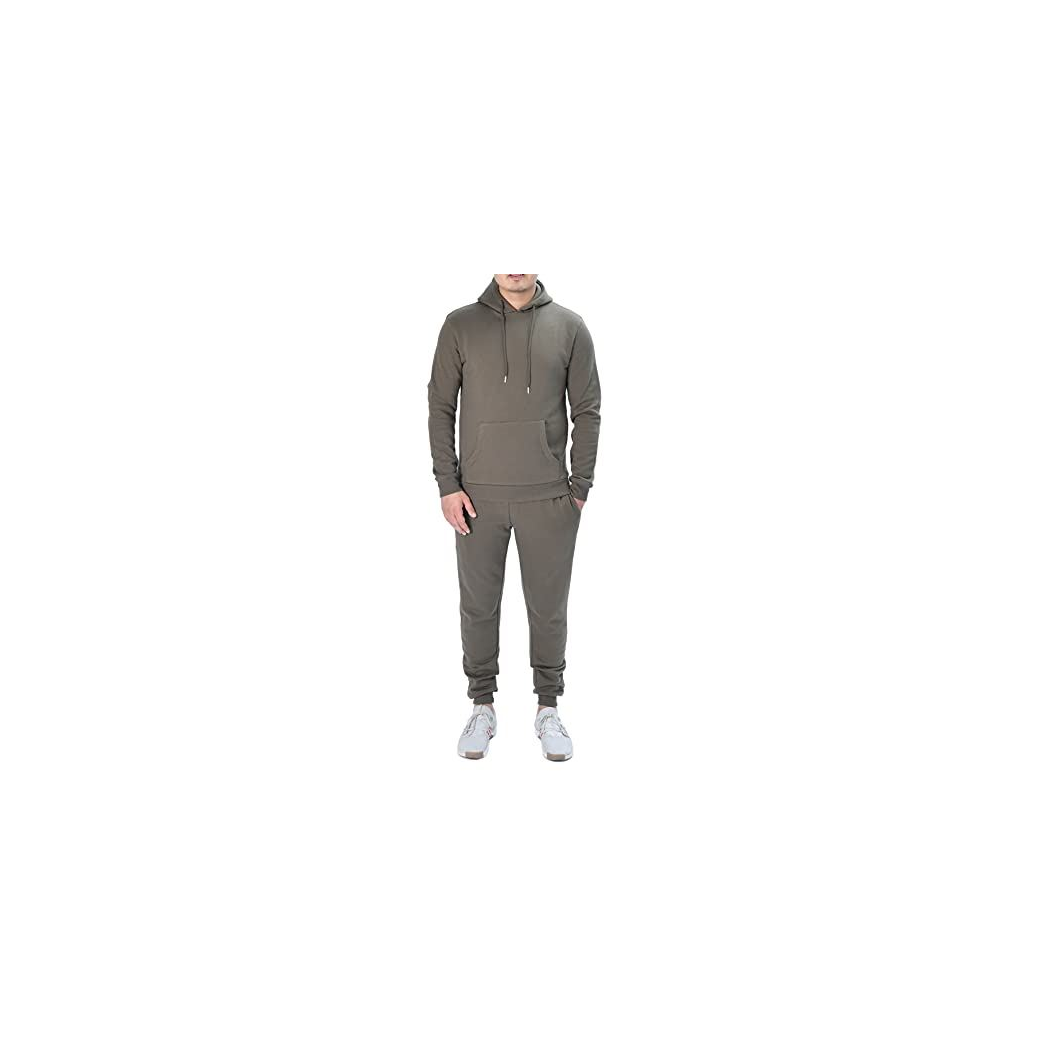 MENS HOODIE KHAKI M