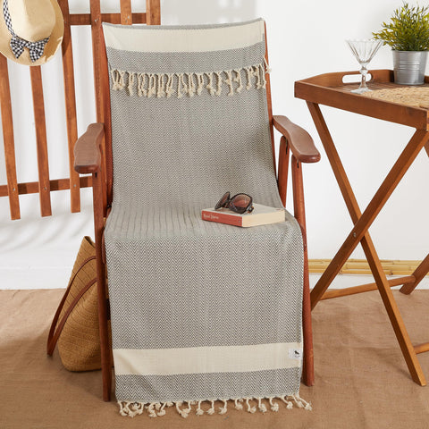 Beach towel, Bath Towel- Soft, Lightweight and Quick-Drying Turkish Beach Towels. Perfect Beach Towels for Adults for Bathroom, Beach, Pool, SPA, Gym