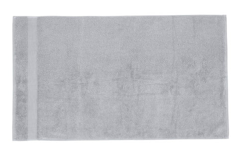 Catherine Lansfield Bathroom Anti Bacterial 500 gsm Soft & Absorbent Cotton Bath Towel Silver Grey