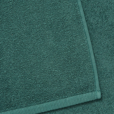 Catherine Lansfield Quick Dry Cotton Bath Towel Forest Green