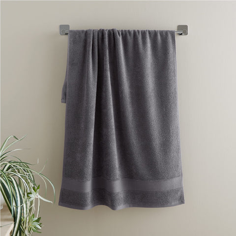 Catherine Lansfield, Charcoal, Bath Sheet