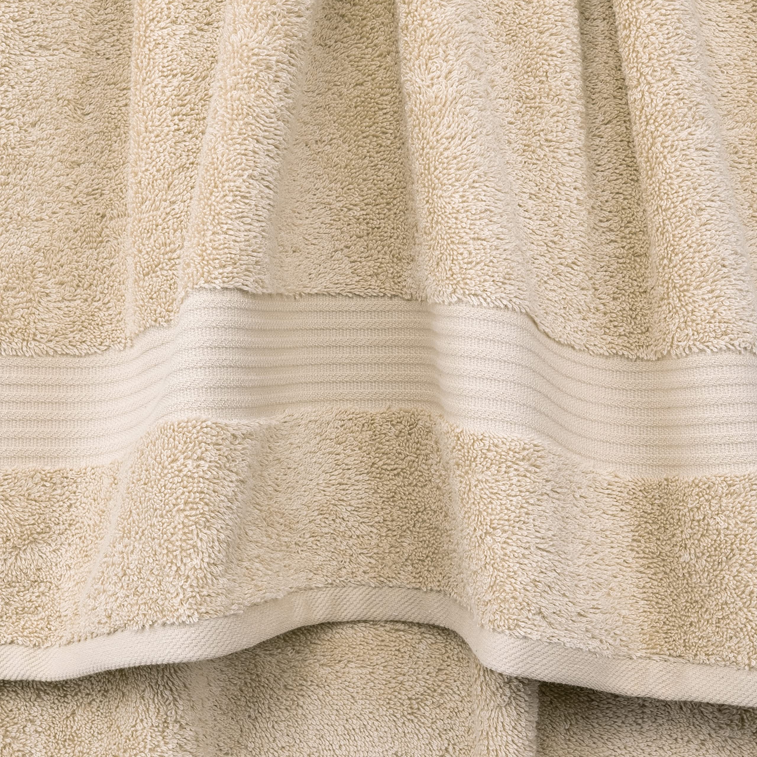 Cotton Paradise 6 Piece Towel Set, 100% Turkish Cotton Soft Absorbent Towels for Bathroom, 2 Bath Towels 2 Hand Towels 2 Washcloths