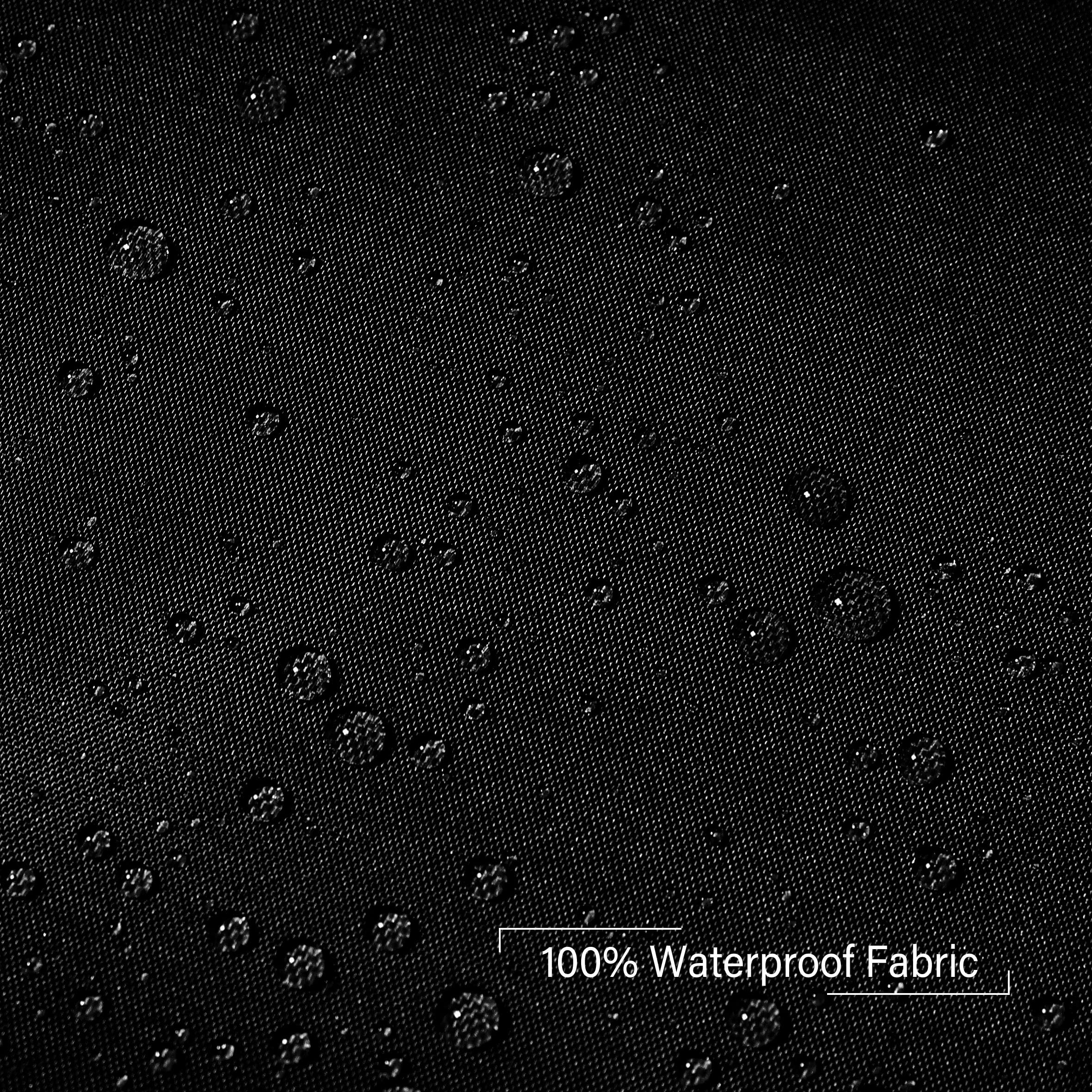 qtlines Shower Curtains for Bathroom, Machine Washable Waterproof Mould Resistant Polyester Fabric Curtains, Weighted Hem