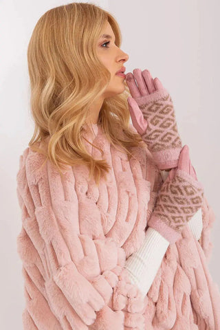 AT Women's Smooth Touchscreen Gloves with Removable Knit Lining