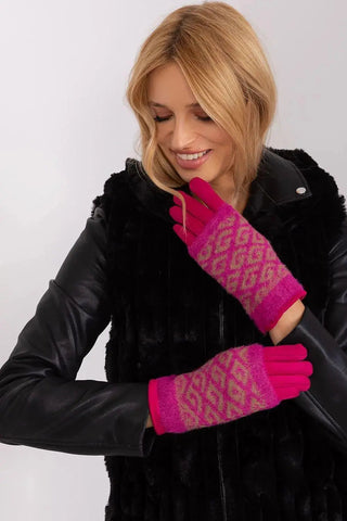 AT Women's Smooth Touchscreen Gloves with Removable Knit Lining