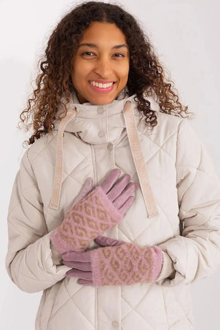 AT Women's Smooth Touchscreen Gloves with Removable Knit Lining