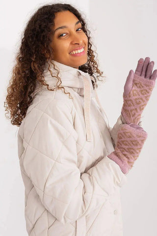 AT Women's Smooth Touchscreen Gloves with Removable Knit Lining