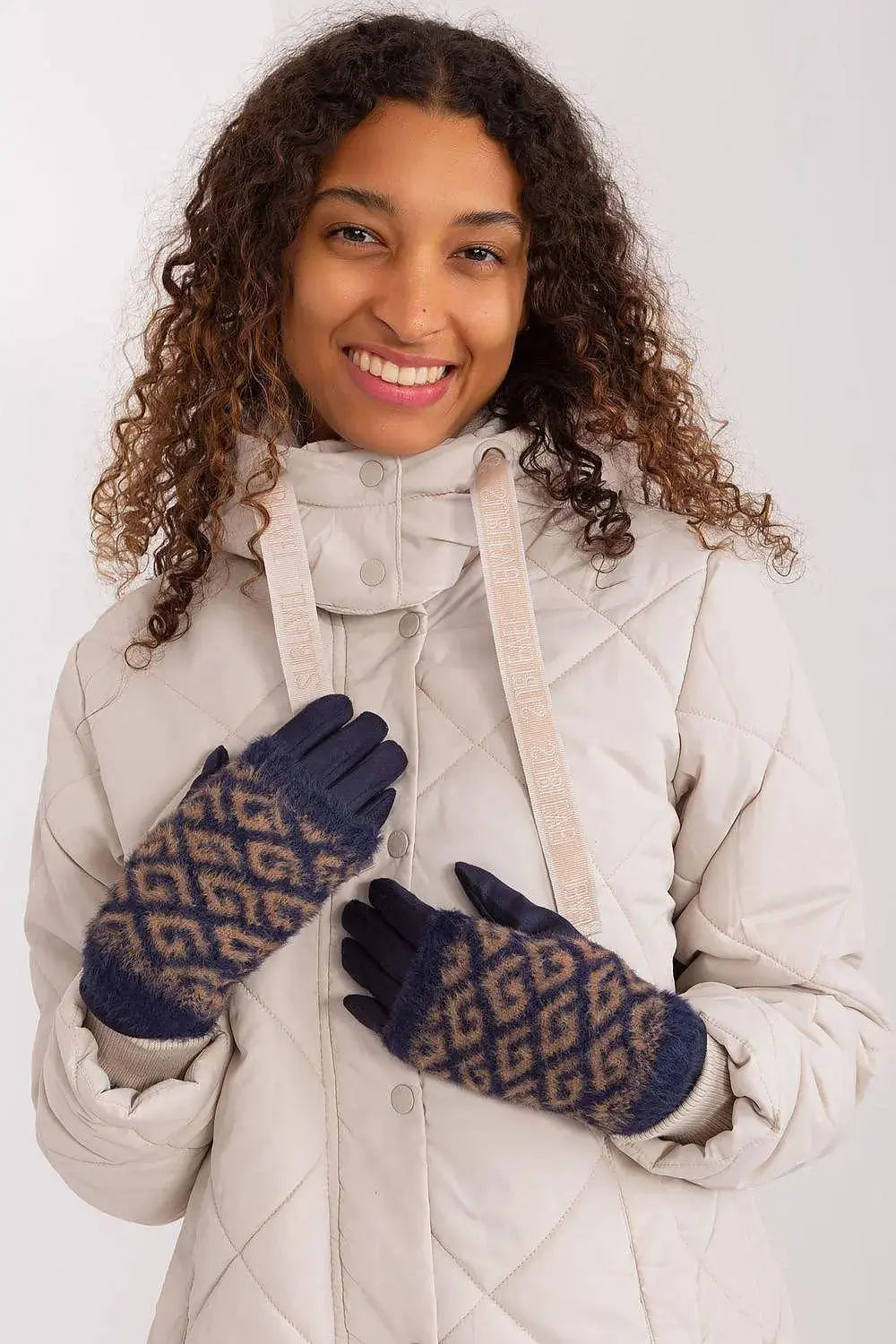 AT Women's Smooth Touchscreen Gloves with Removable Knit Lining