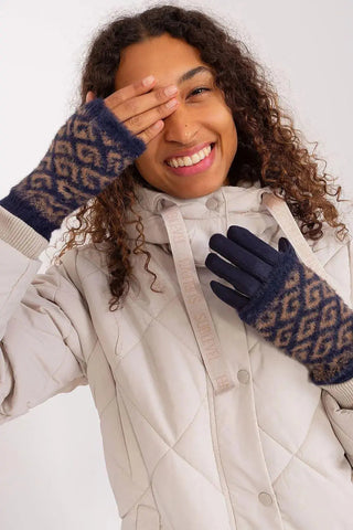AT Women's Smooth Touchscreen Gloves with Removable Knit Lining