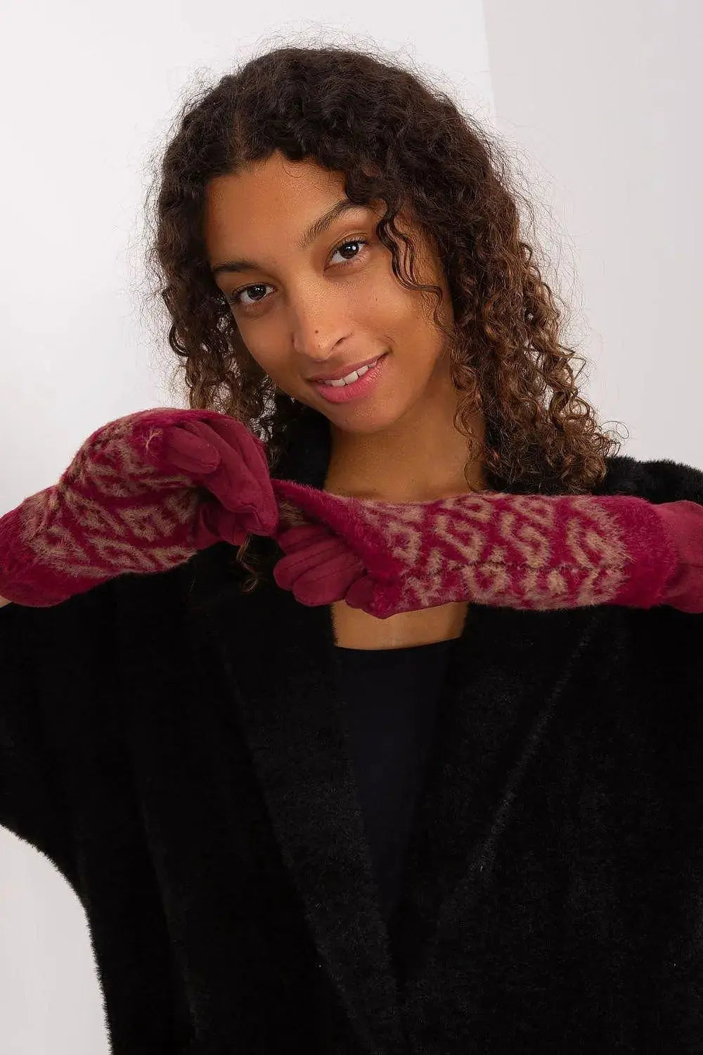 AT Women's Smooth Touchscreen Gloves with Removable Knit Lining