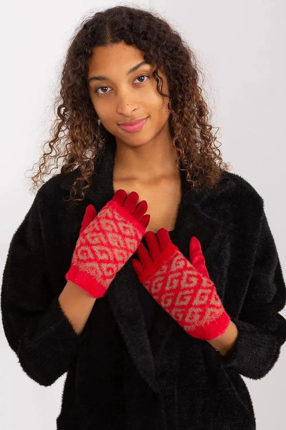 AT Women's Smooth Touchscreen Gloves with Removable Knit Lining