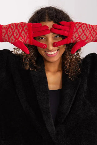 AT Women's Smooth Touchscreen Gloves with Removable Knit Lining