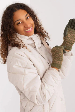 AT Women's Smooth Touchscreen Gloves with Removable Knit Lining