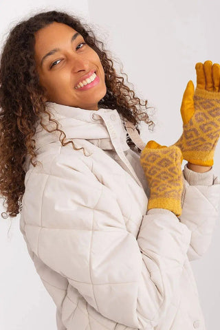 AT Women's Smooth Touchscreen Gloves with Removable Knit Lining