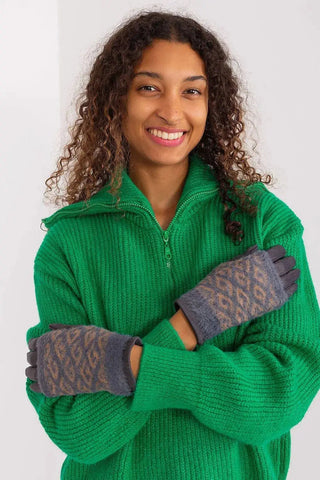 AT Women's Smooth Touchscreen Gloves with Removable Knit Lining