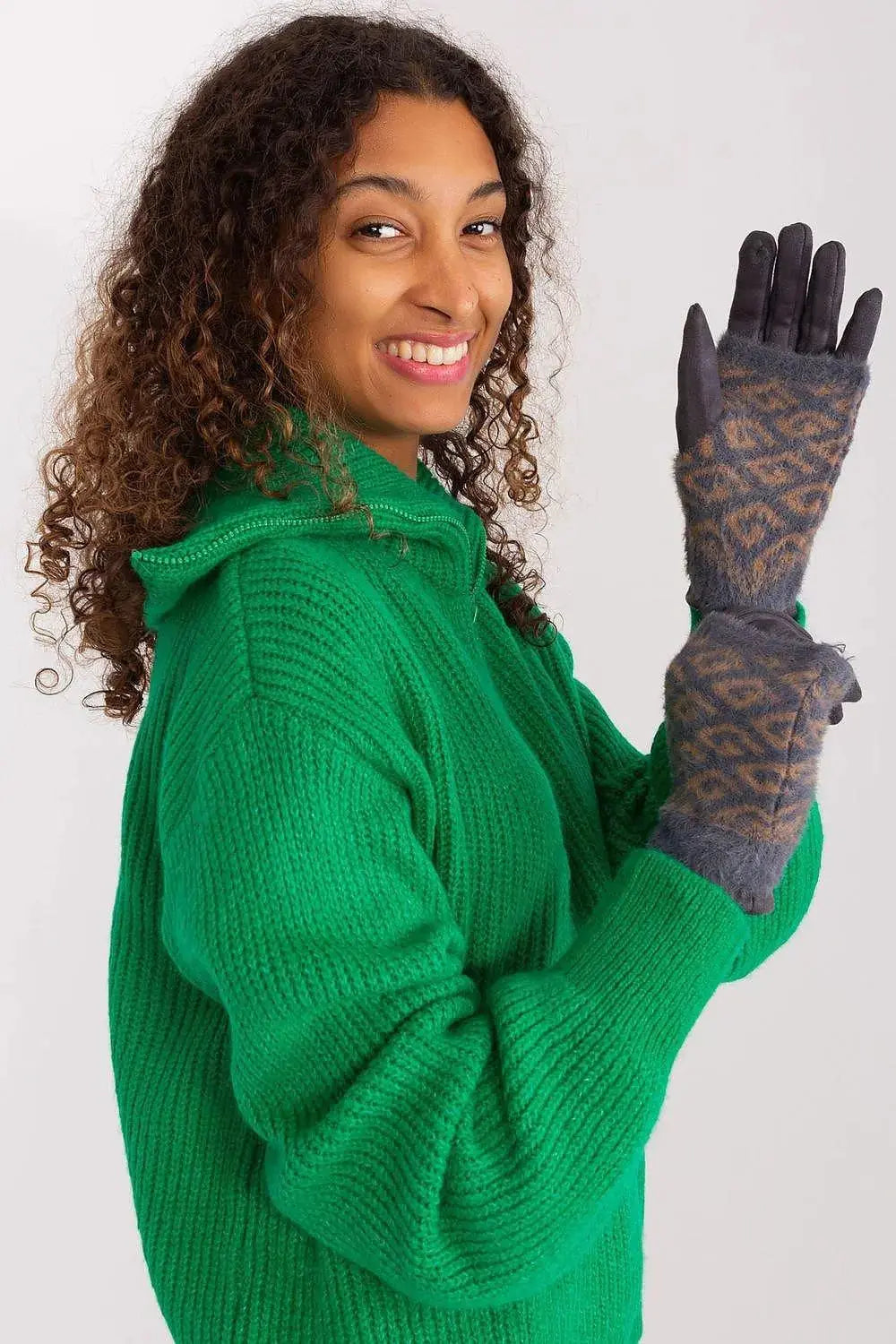AT Women's Smooth Touchscreen Gloves with Removable Knit Lining
