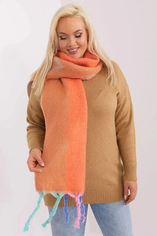 Decorative Stripe Scarf – Soft, Stylish & Cold-Weather Ready