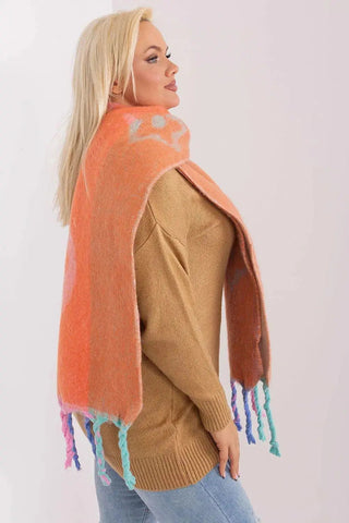 Decorative Stripe Scarf – Soft, Stylish & Cold-Weather Ready