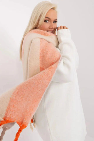 Decorative Stripe Scarf – Soft, Stylish & Cold-Weather Ready