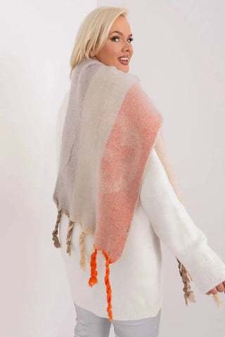 Decorative Stripe Scarf – Soft, Stylish & Cold-Weather Ready