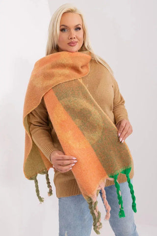 Decorative Stripe Scarf – Soft, Stylish & Cold-Weather Ready