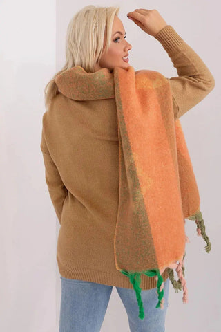 Decorative Stripe Scarf – Soft, Stylish & Cold-Weather Ready