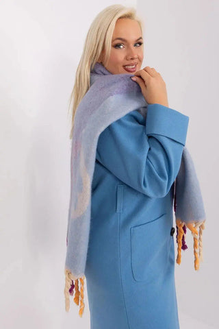 Decorative Stripe Scarf – Soft, Stylish & Cold-Weather Ready
