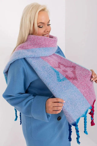 Decorative Stripe Scarf – Soft, Stylish & Cold-Weather Ready