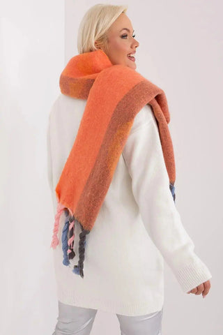 Decorative Stripe Scarf – Soft, Stylish & Cold-Weather Ready