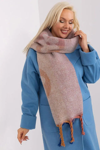 Decorative Stripe Scarf – Soft, Stylish & Cold-Weather Ready