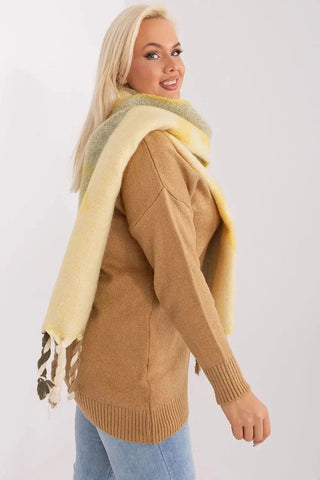 Decorative Stripe Scarf – Soft, Stylish & Cold-Weather Ready