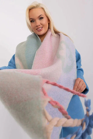 Decorative Stripe Scarf – Soft, Stylish & Cold-Weather Ready