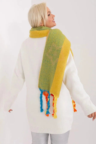 Decorative Stripe Scarf – Soft, Stylish & Cold-Weather Ready